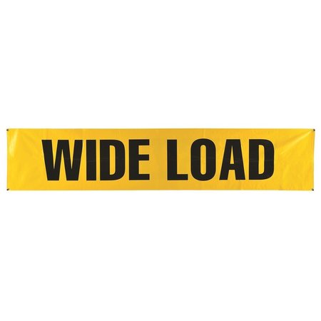 Safety Flag Co "Wide Load / Oversize Load" Reversible Banner 8704-4 CRDS
